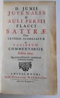 1684 JUVENALIS & PERSIUS SATIRAE antique VELLUM BINDING - 2