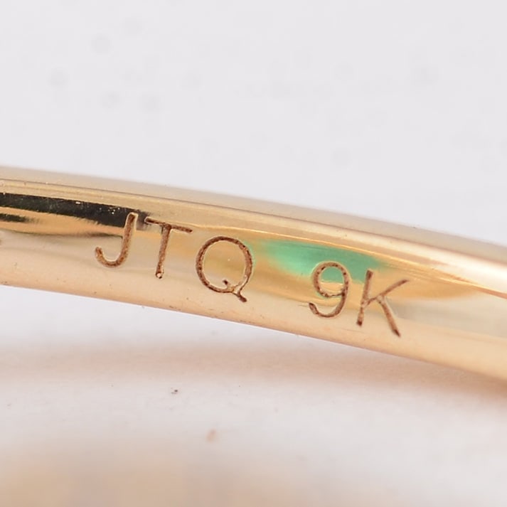 1.58 Ct Oval Emerald 9K Gold Ring - 5