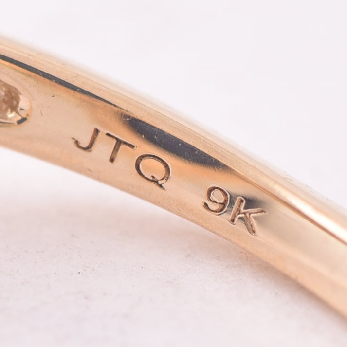 5.96 Ct Oval Sapphire 9K Gold Ring - 5
