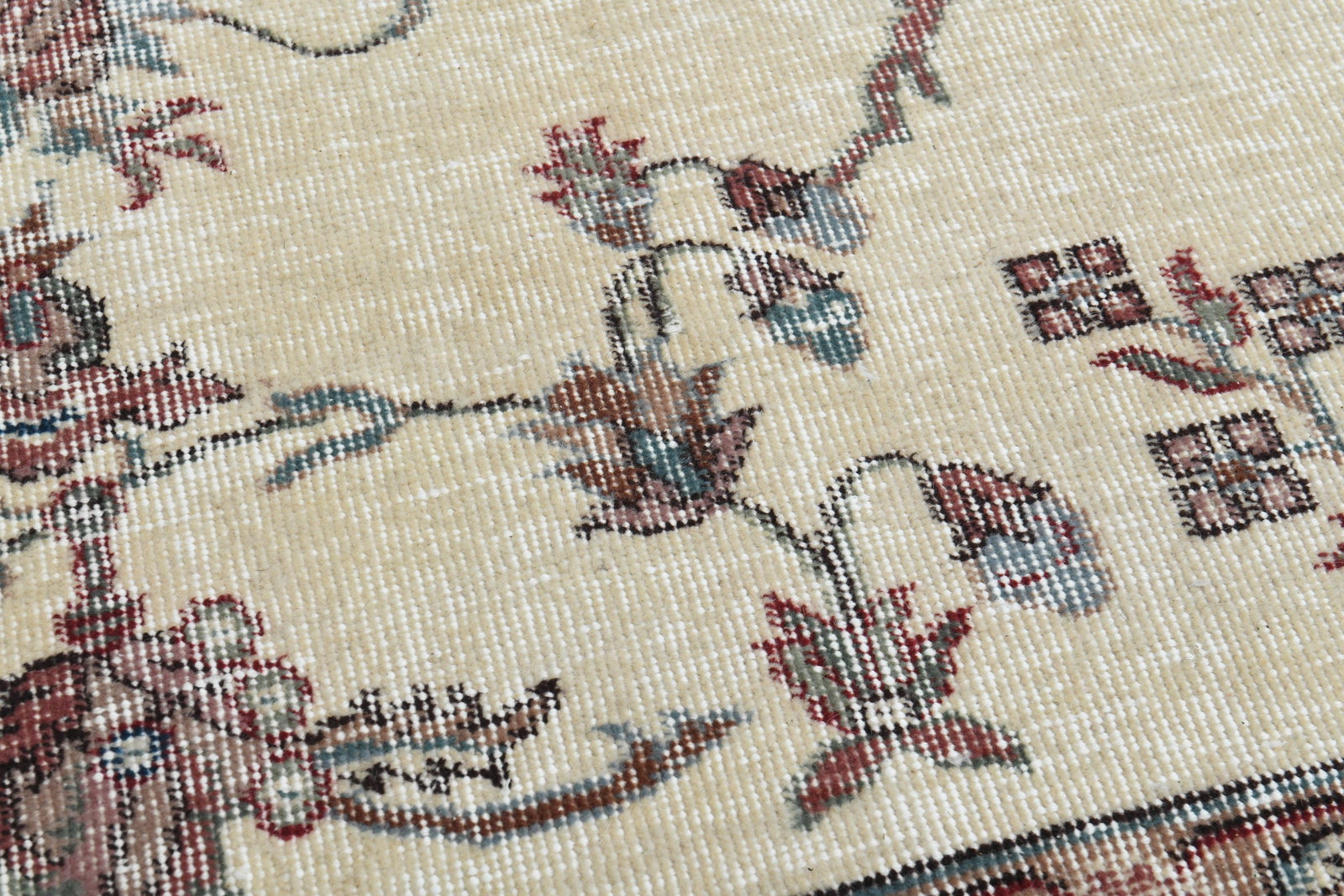 7'9x12'5 ft, MINIMALIST WOOL RUG - 7