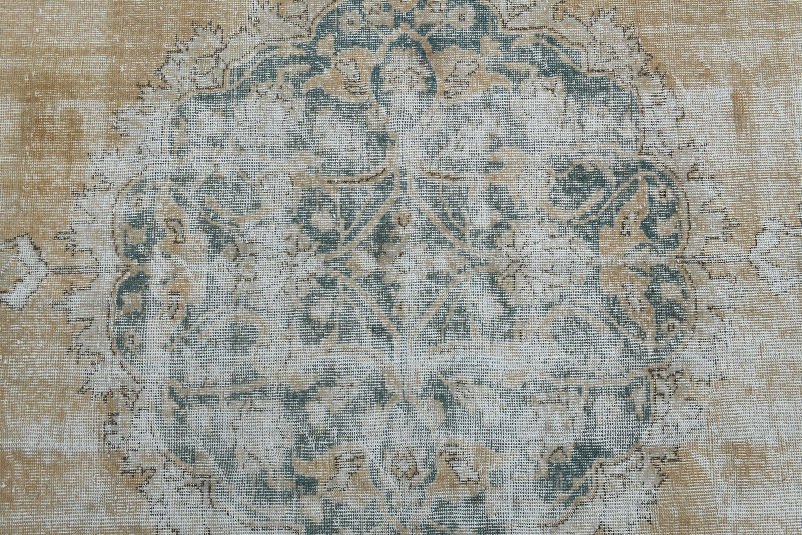 7.7x11.1 ft, ORANGE ORIENTAL RUG - 3