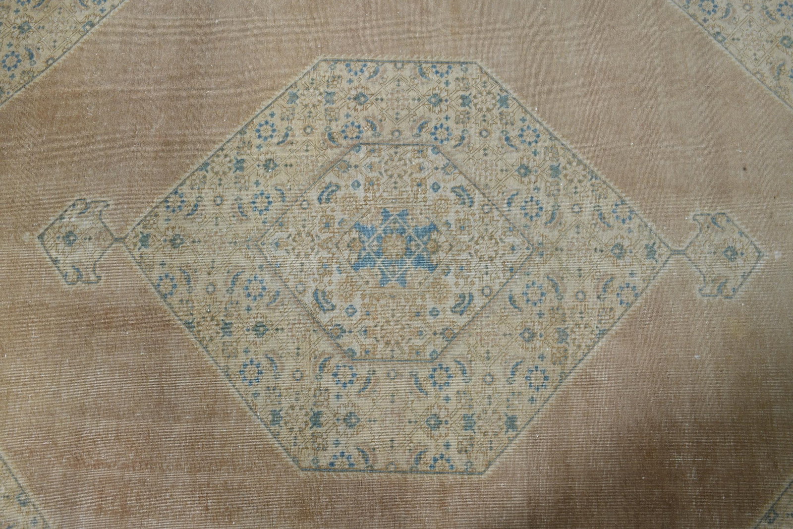 9'5x12'9 ft, ORANGE PERSIAN RUG - 6