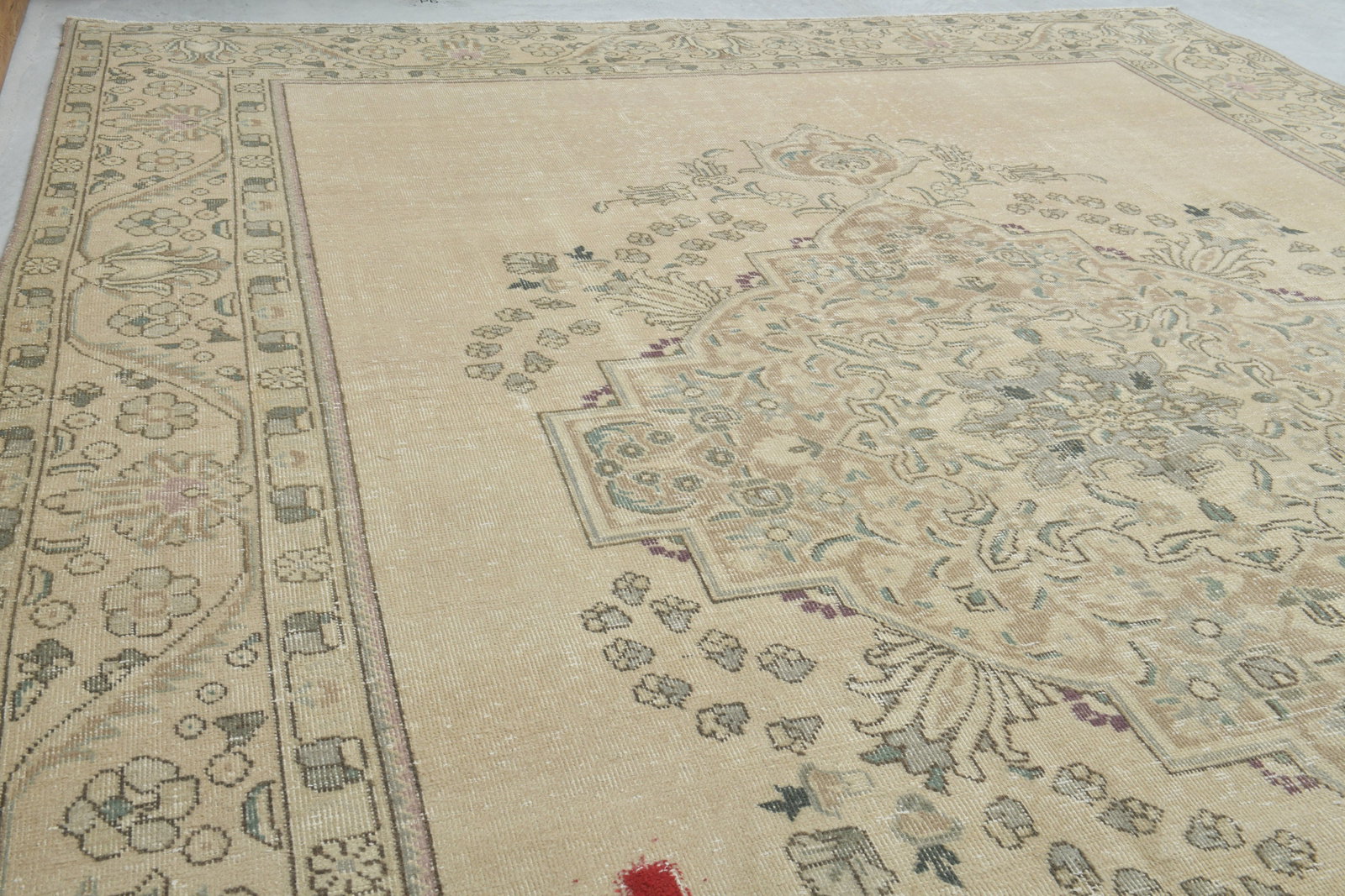 9.5x12.6 ft, ANATOLIAN WOOL RUG - 8