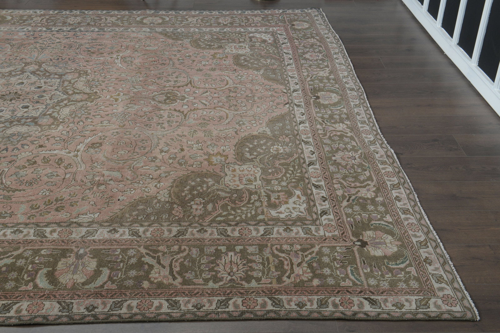 9.6x12 ft, PINK TURKISH RUG - 3