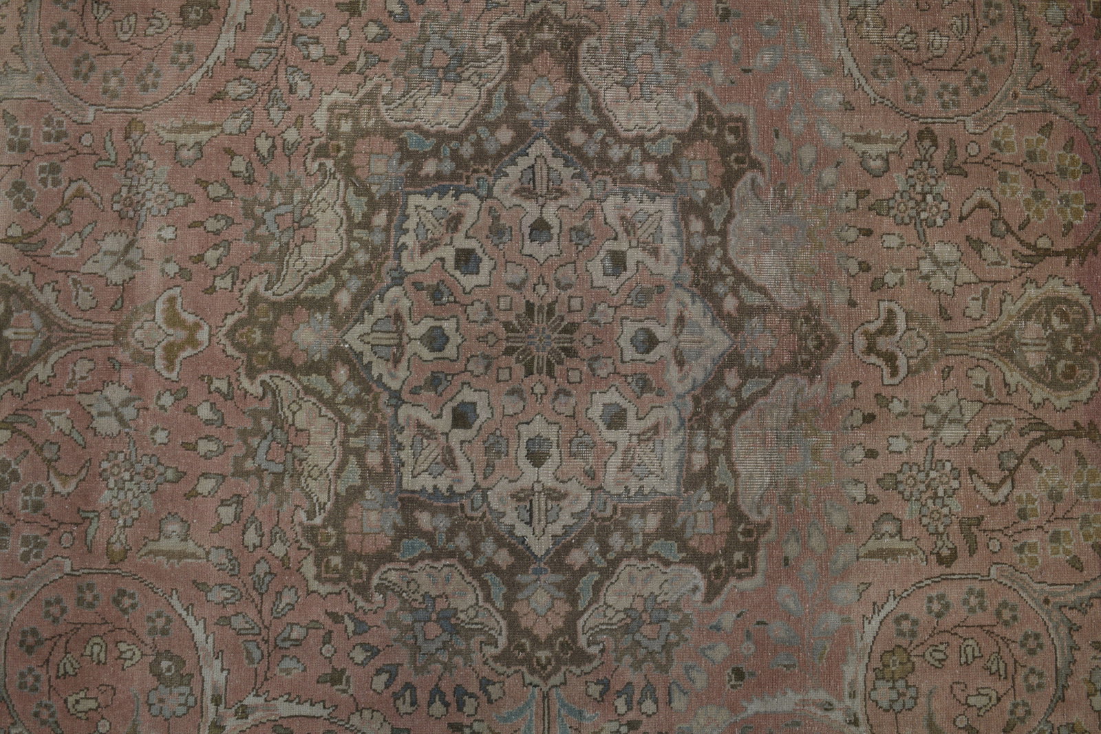 9.6x12 ft, PINK TURKISH RUG - 6