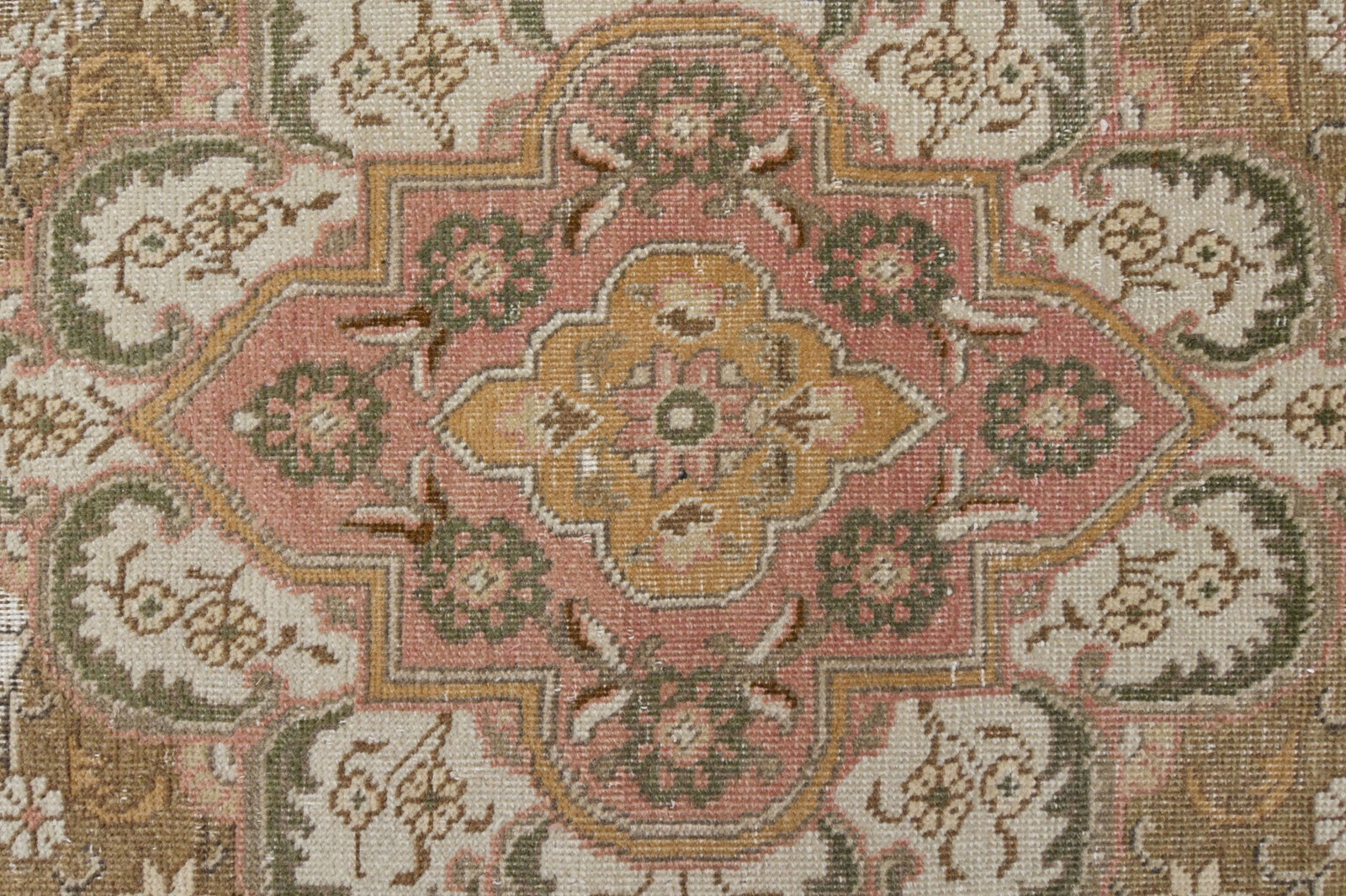 9'2x12'1 ft, PINK TURKISH RUG - 4