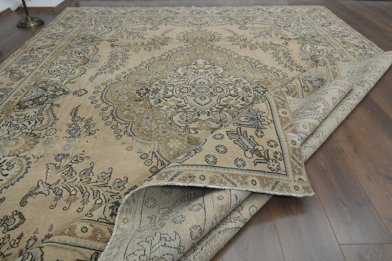 9'5x12'7 ft, VINTAGE TURKISH RUG - 3