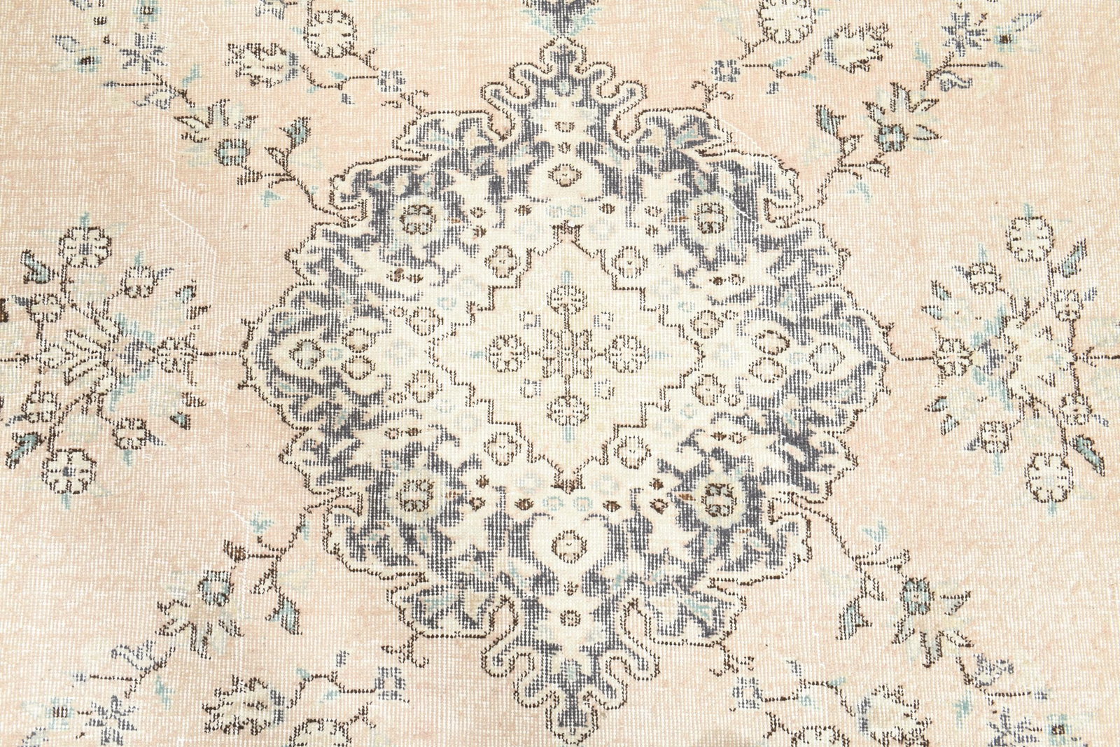 9'7x12'2 ft, PINK BEIGE DeCOR - 9