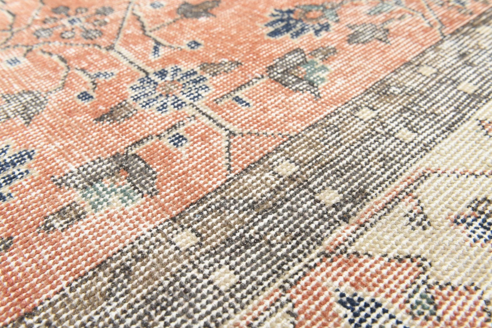 9'4x12'2 ft, FLORAL PERSIAN RUG - 9
