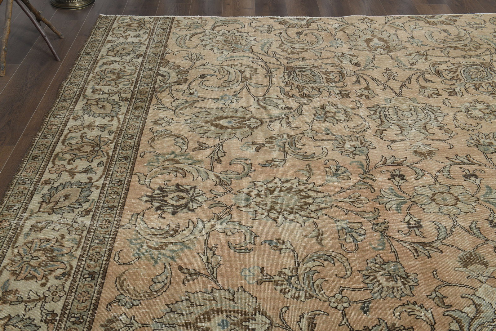 9'3x9'9 ft, UNIQUE PERSIAN RUG - 5