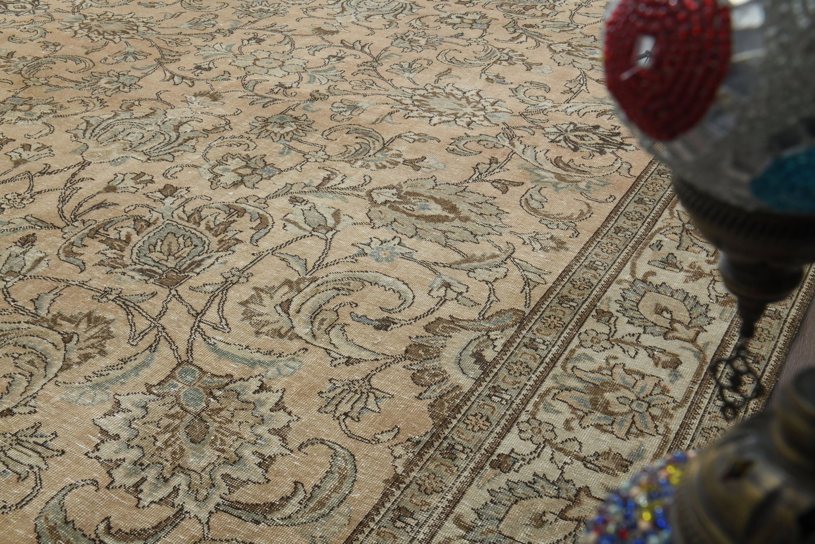 9'3x9'9 ft, UNIQUE PERSIAN RUG - 7