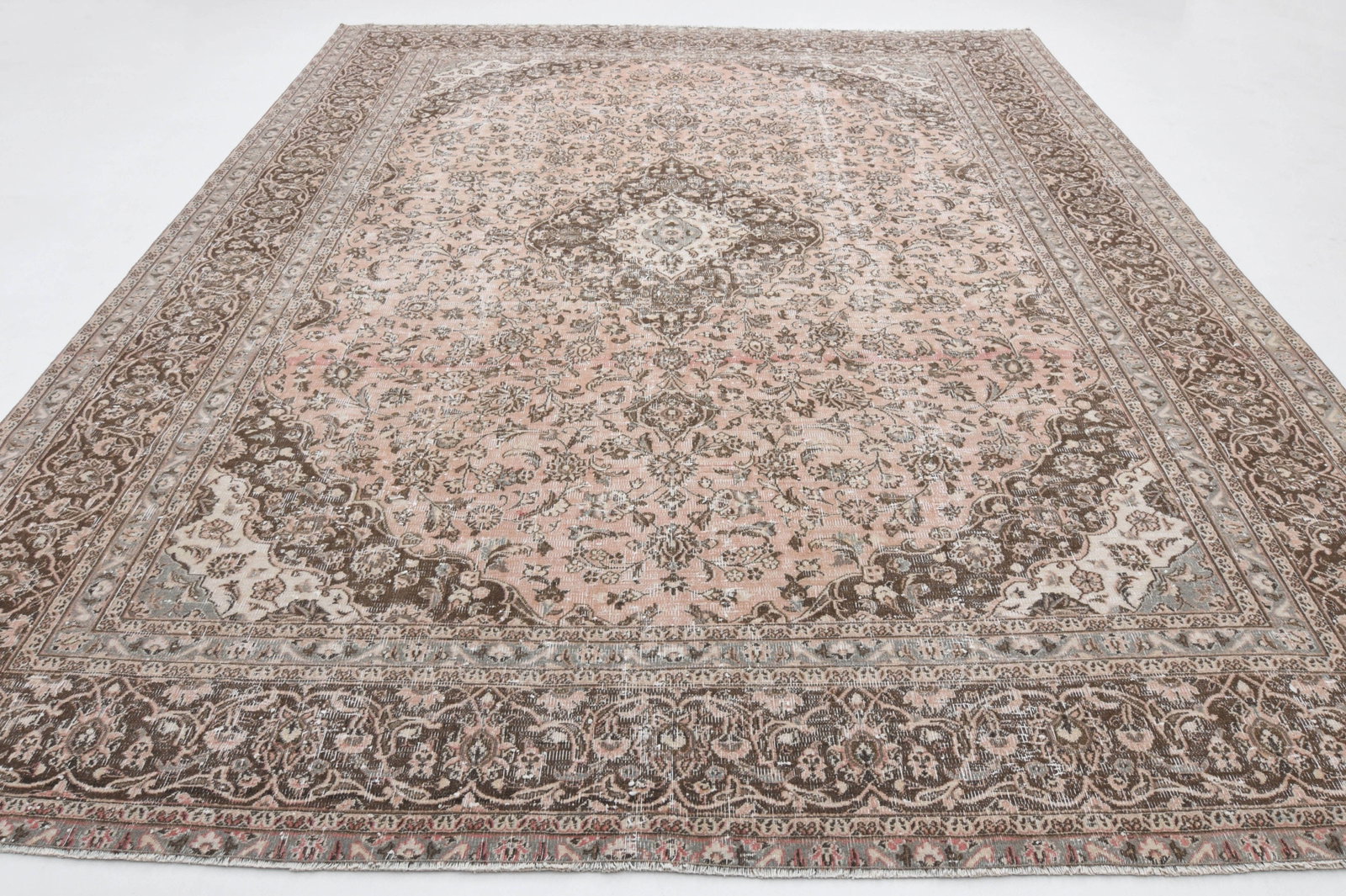 9.6x11.4 ft,PINK, OVERSIZED, Vintage - 2