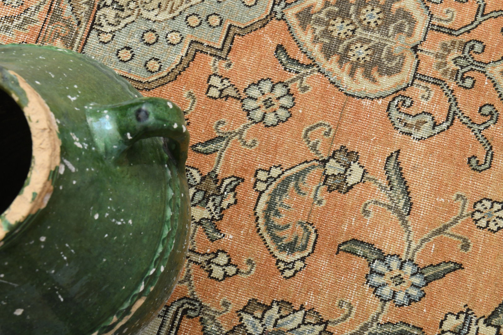 7'4x10'2 ft, VINTAGE TURKISH RUG - 6