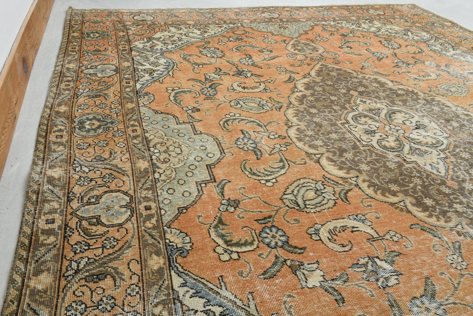 7'4x10'2 ft, VINTAGE TURKISH RUG - 8