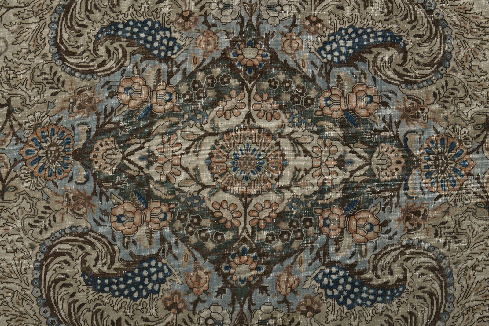 9.9x14.9 ft Oversized Floral Rug, - 6