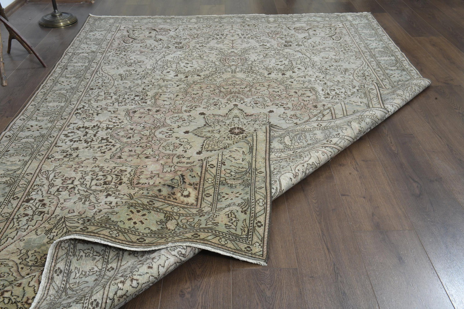6'4x10'3 ft, OVERSIZED PERSIAN RUG - 5