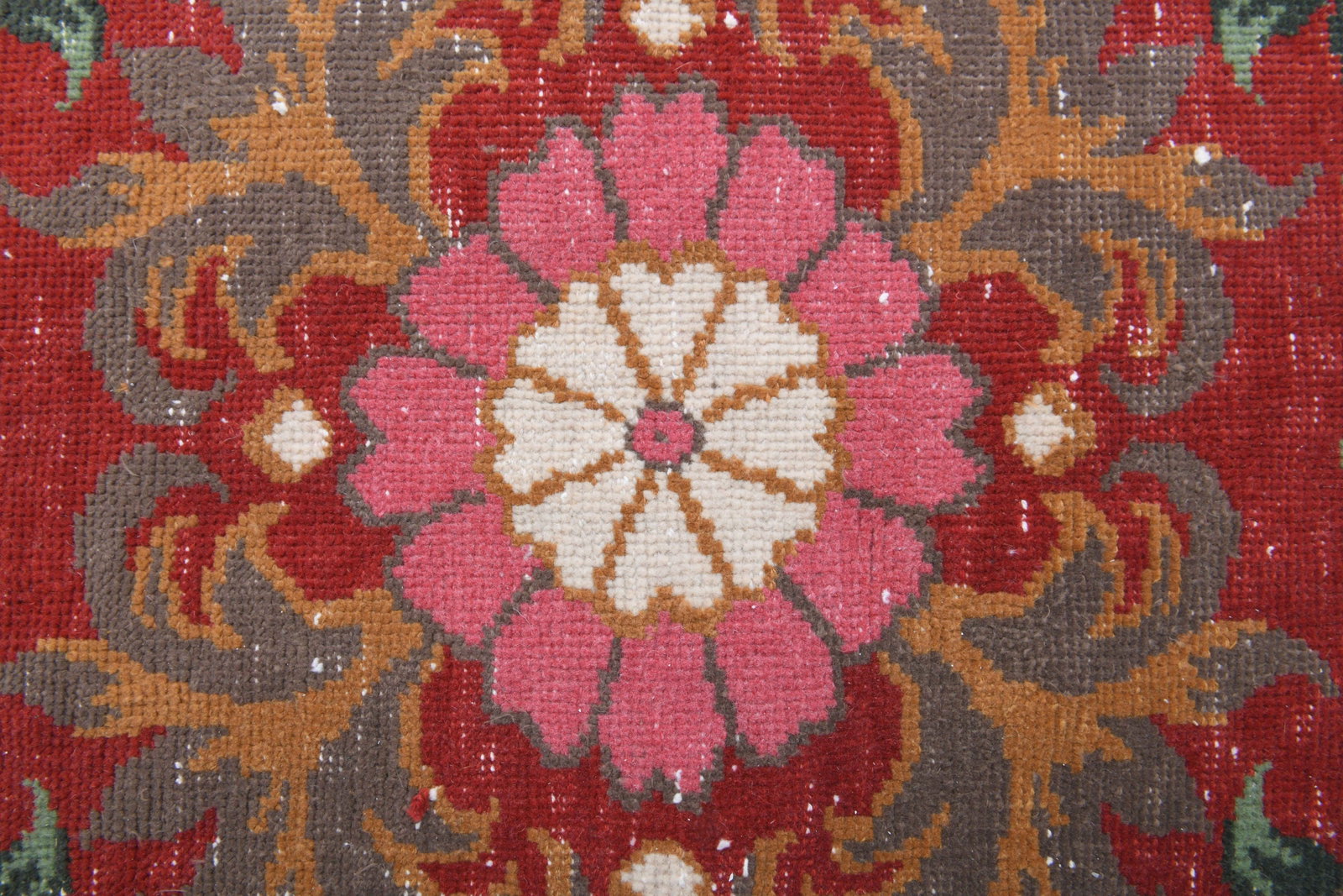 9.8x12.3 ft, TURKISH AREA Rug, Vintage - 7