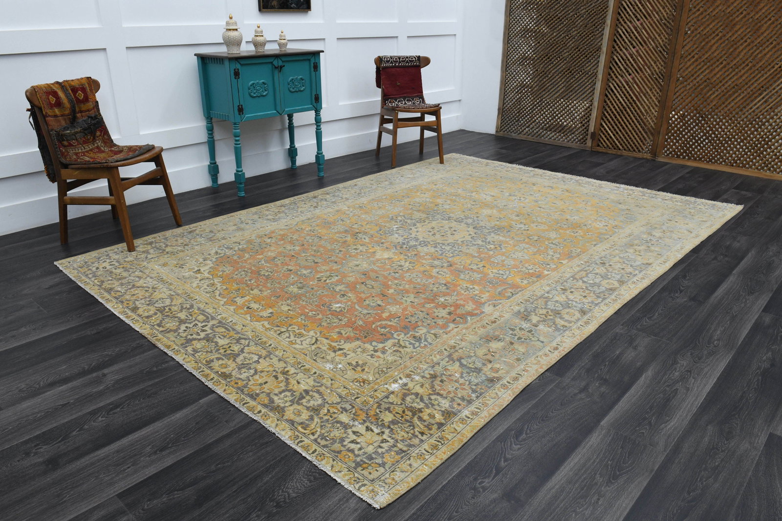 8x11 ft, TURKISH VINTAGE Rug - 2