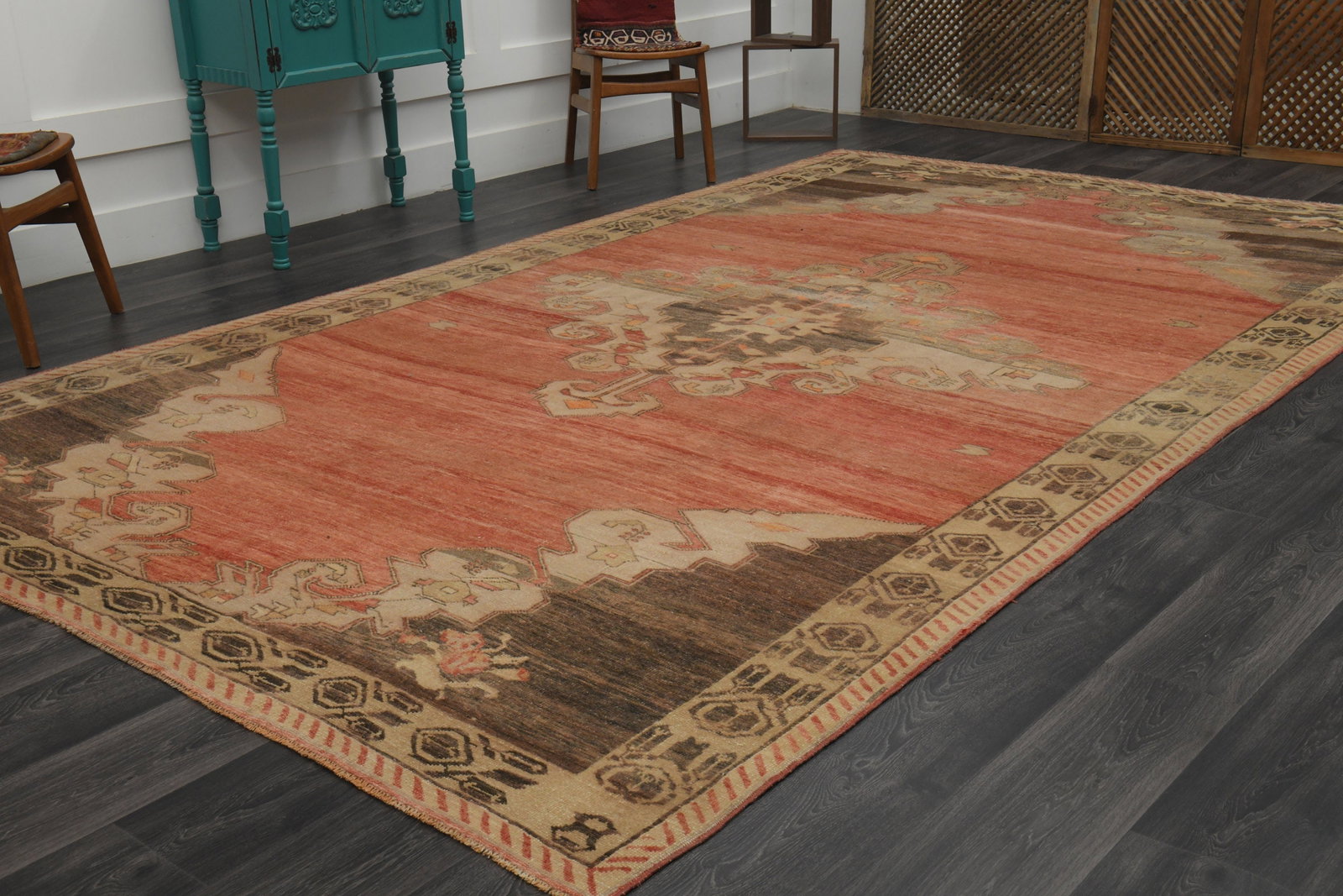 8x13 OVERSIZED ANTIQUE CARPET - 2