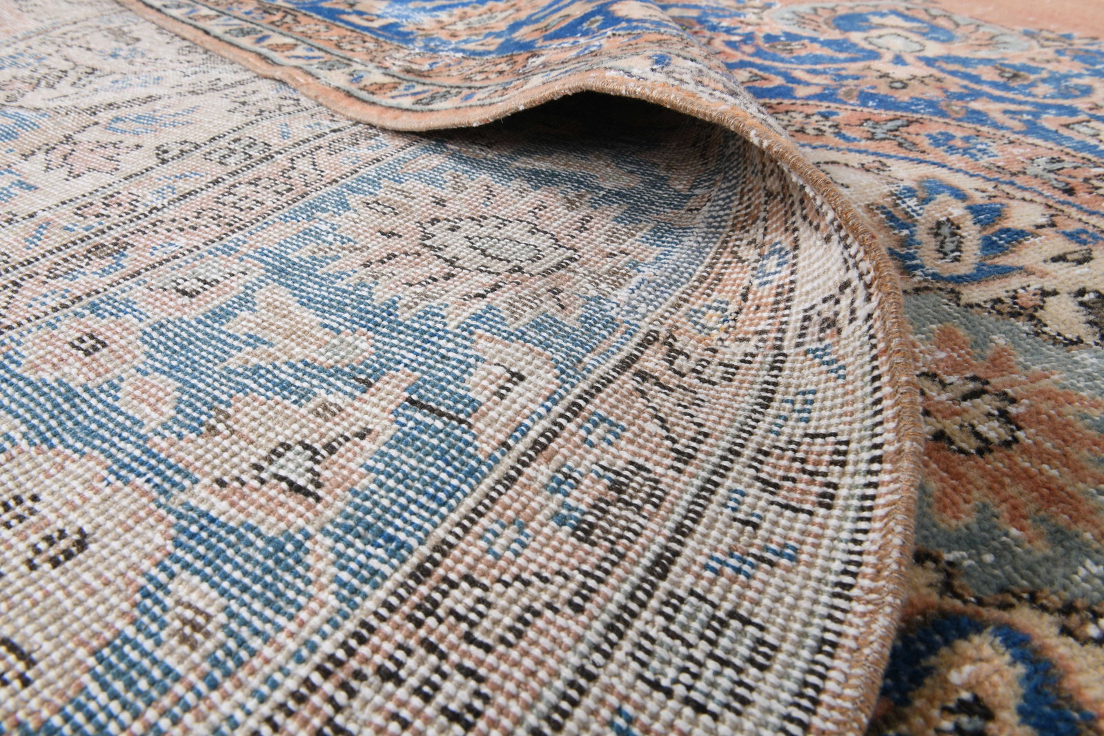 9.2x12.8 ft, TURKISH Rug, Orange - 8
