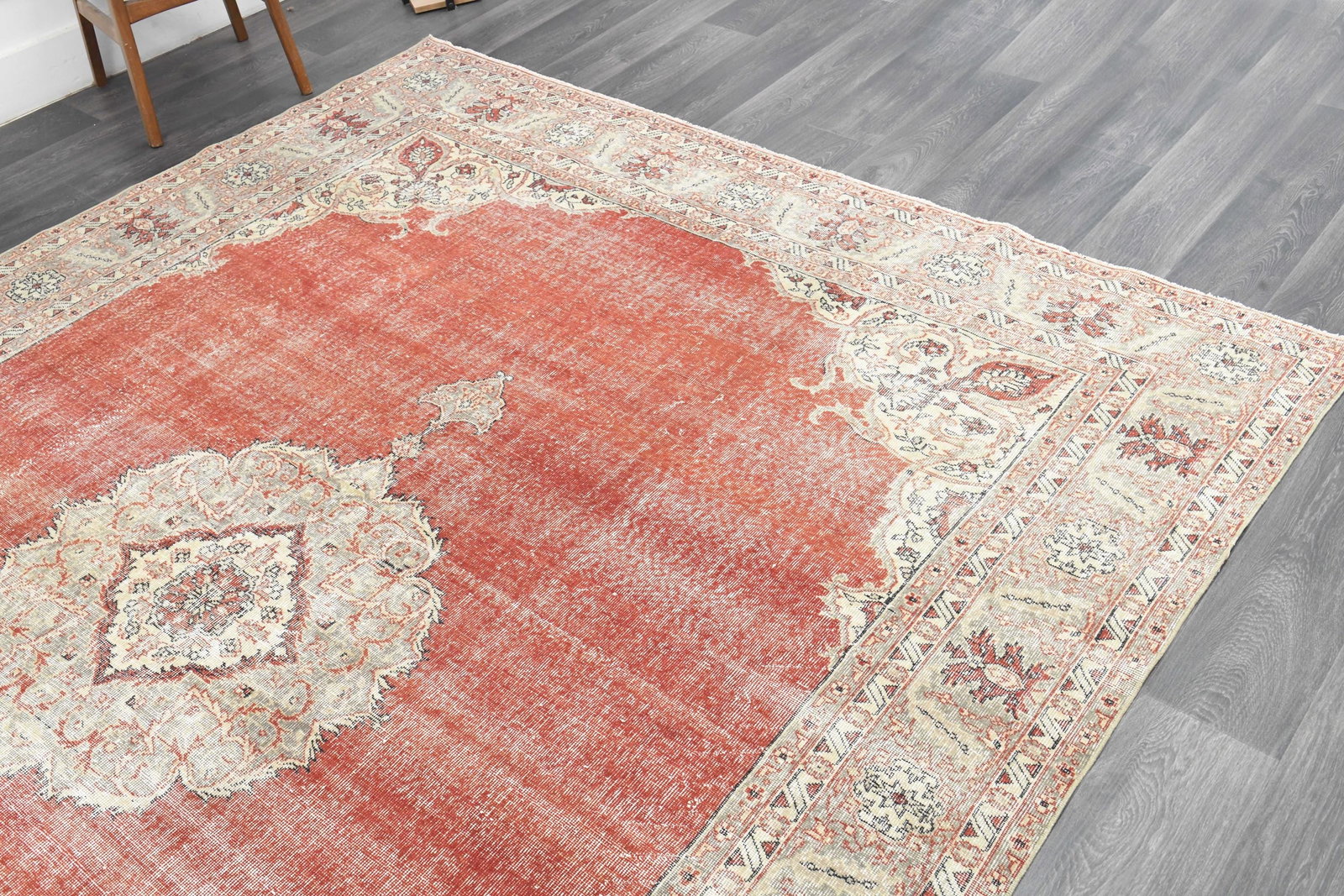 8.6x11.5 ft, ORANGE BEIGE TURKISH - 4