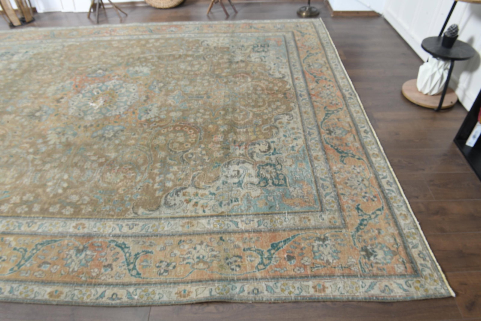 9'7x12'5 ft, PERSIAN MINIMALIST RUG - 8