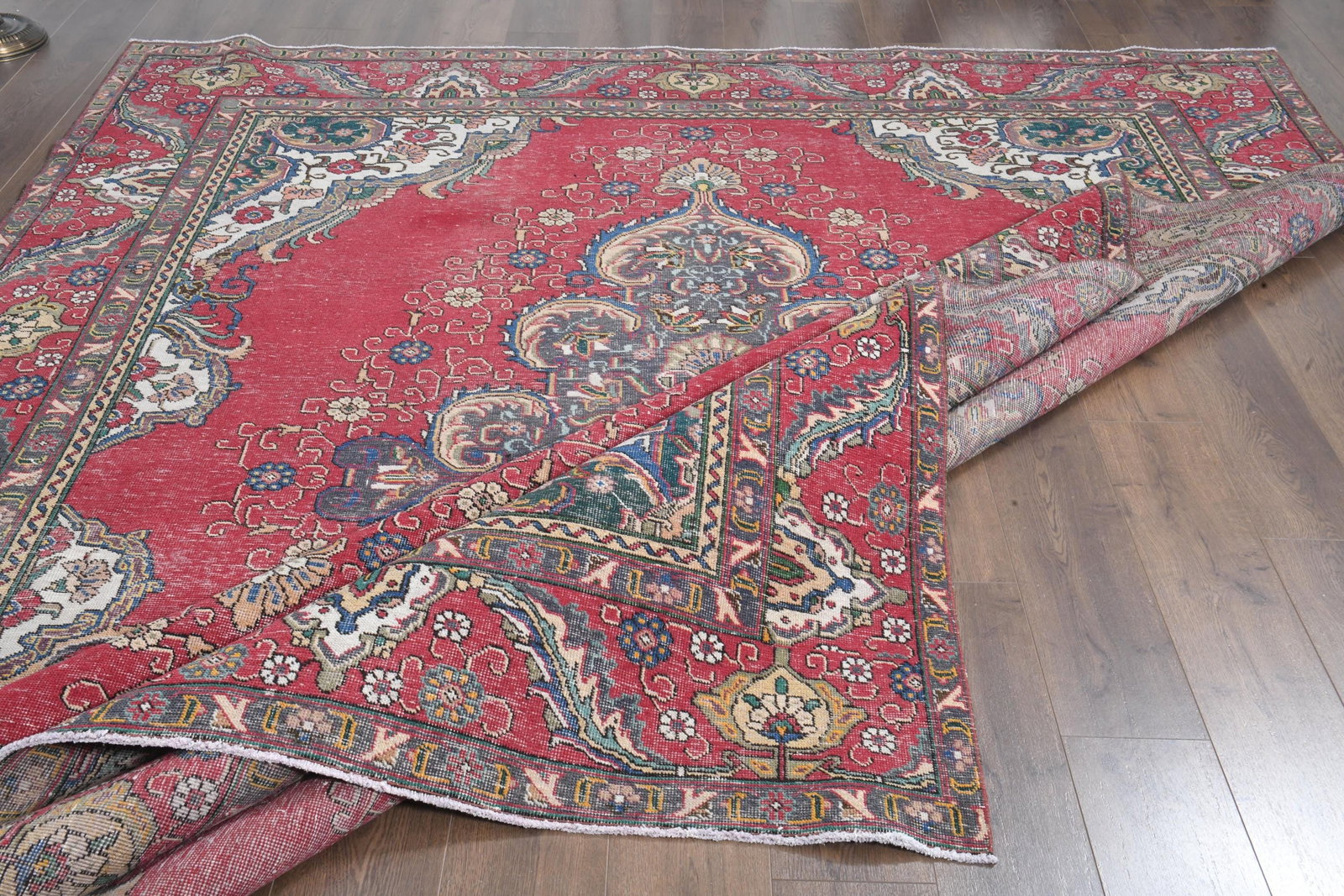 9'3x11'8 ft, PERSIAN MINIMALIST RUG - 4