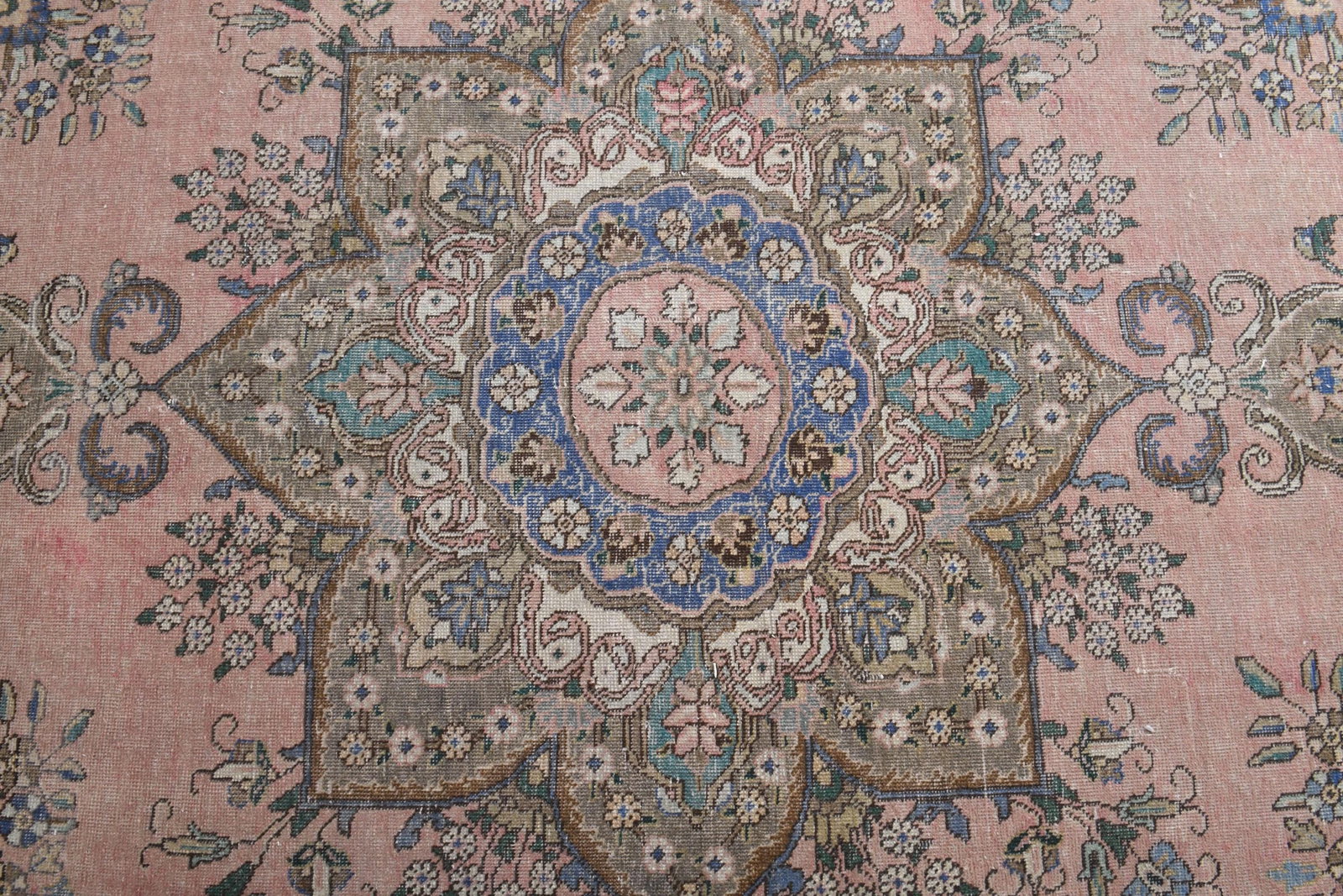 9'8x12'4 ft, PINK PERSIAN RUG, Home Decor - 3