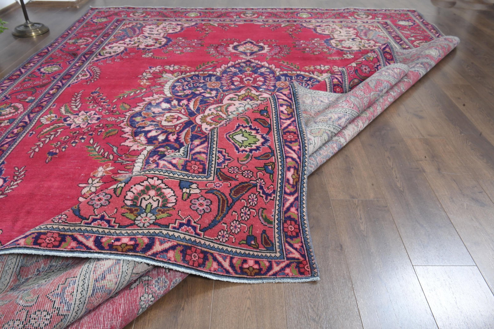 9'3x13 ft, PERSIAN MINIMALIST RUG, Oversized - 5