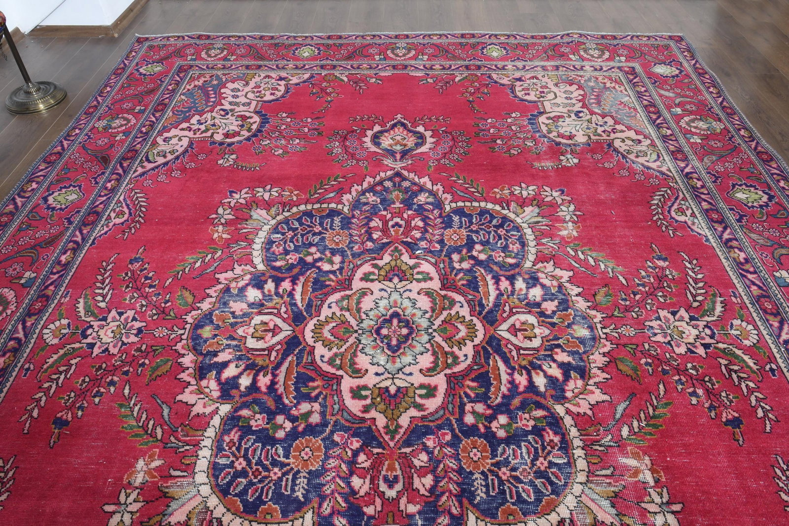 9'3x13 ft, PERSIAN MINIMALIST RUG, Oversized - 7