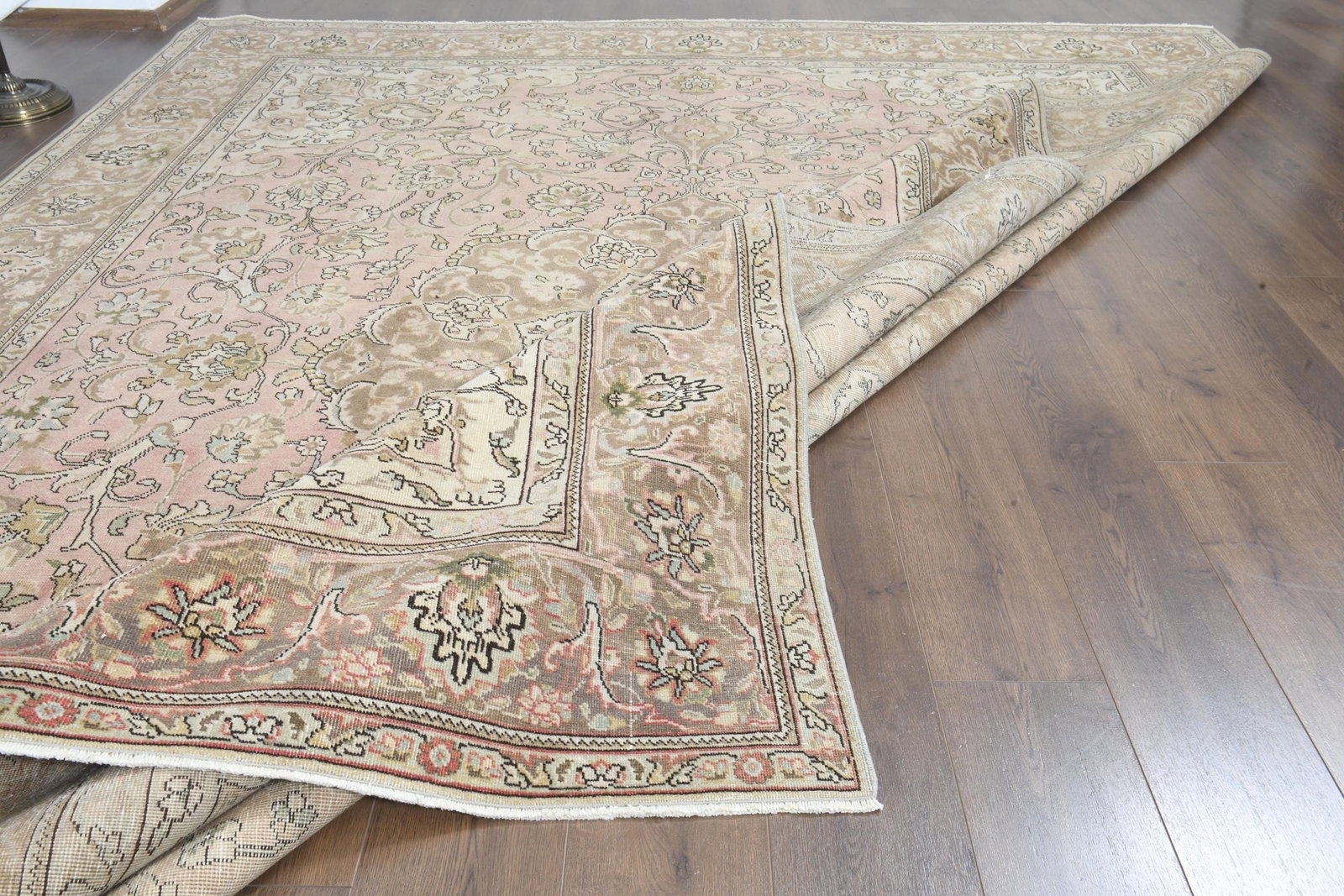 9'6x12'7 ft, PINK BOHEMIAN RUG - 5