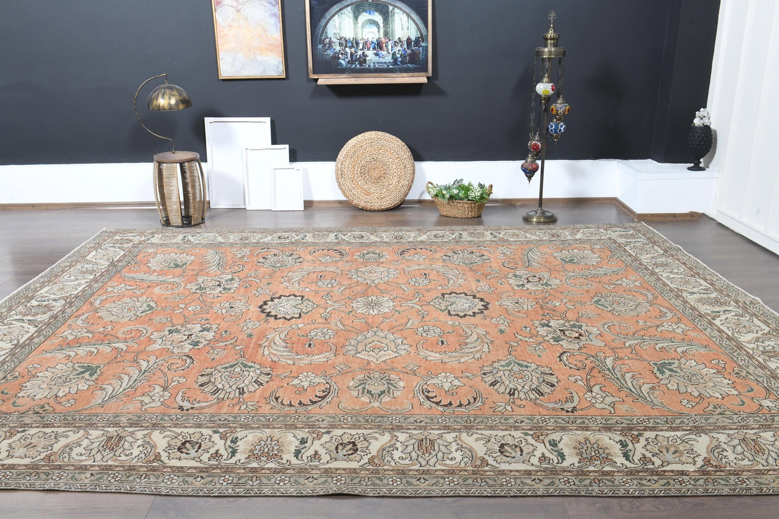9'4x12'6 ft, PERSIAN OVERSIZED RUG - 9