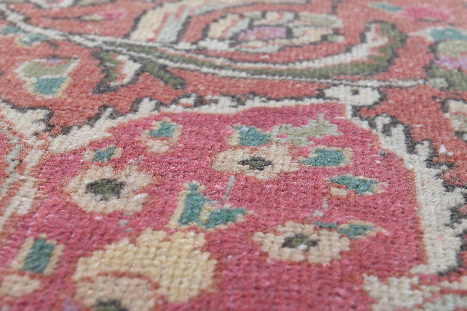 10'1x12'4 ft, PINK MINIMALIST RUG - 3