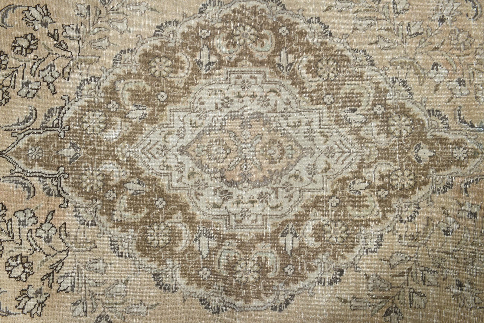 9'4x12'2 ft, ORANGE OVERSIZED RUG, Vintage Wool - 4