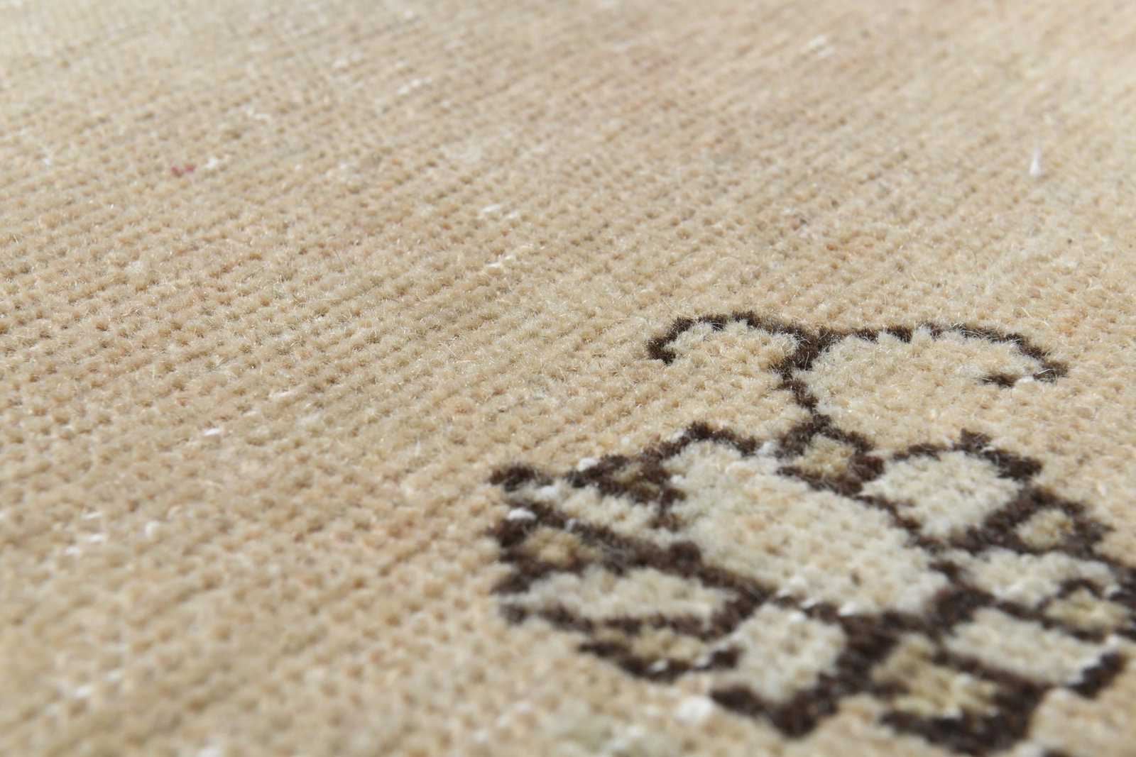 9'4x12'2 ft, ORANGE OVERSIZED RUG, Vintage Wool - 5