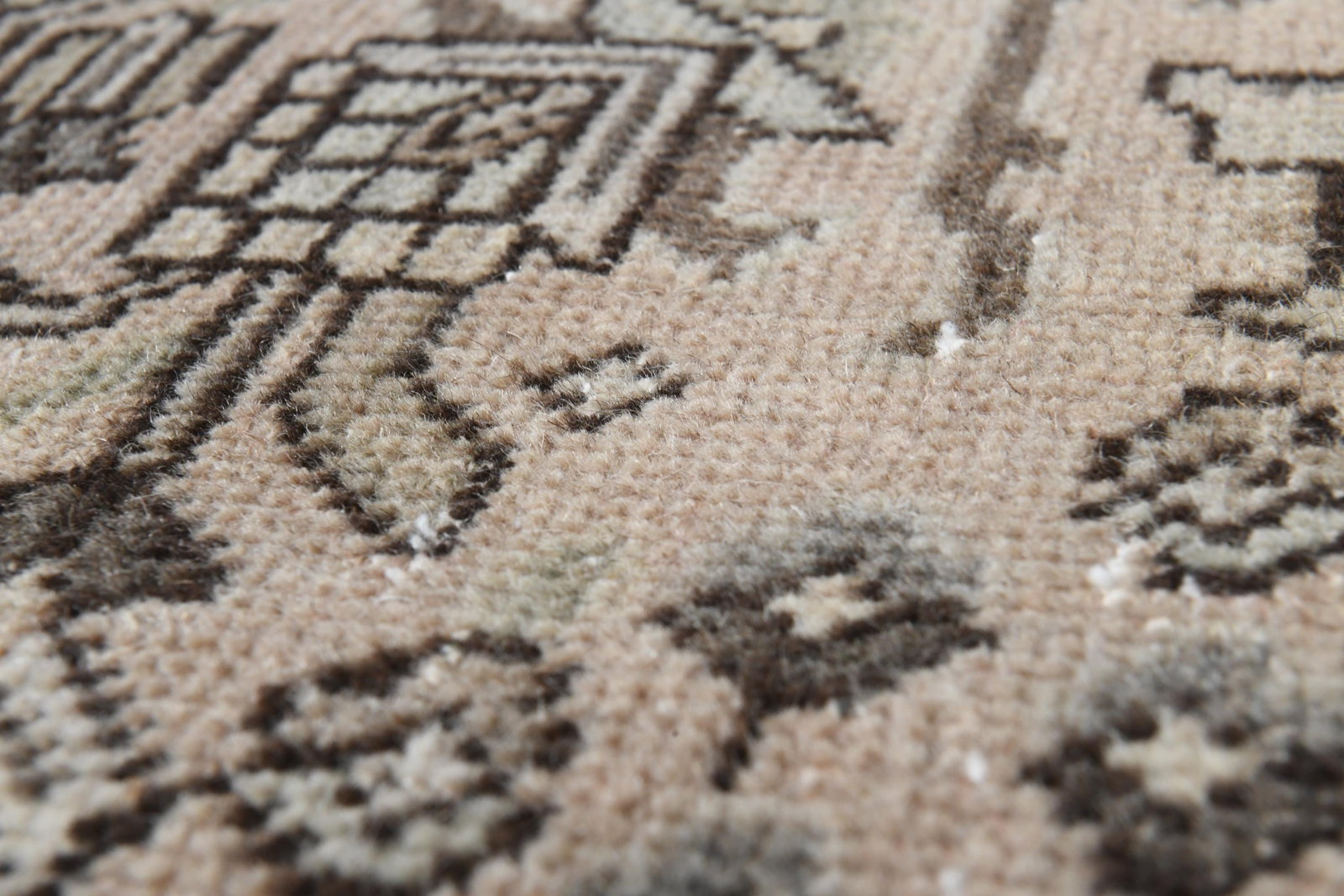 9'4x12'8 ft, PERSIAN MINIMALIST RUG, Oversized Antique - 7