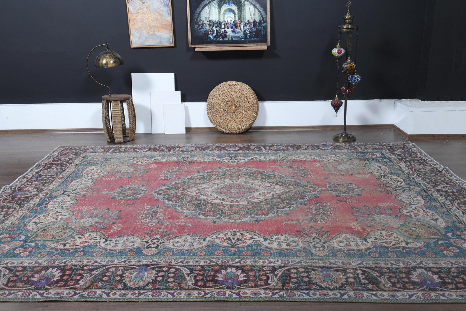 9'2x12'2 ft, OVERSIZED PERSIAN RUG - 9
