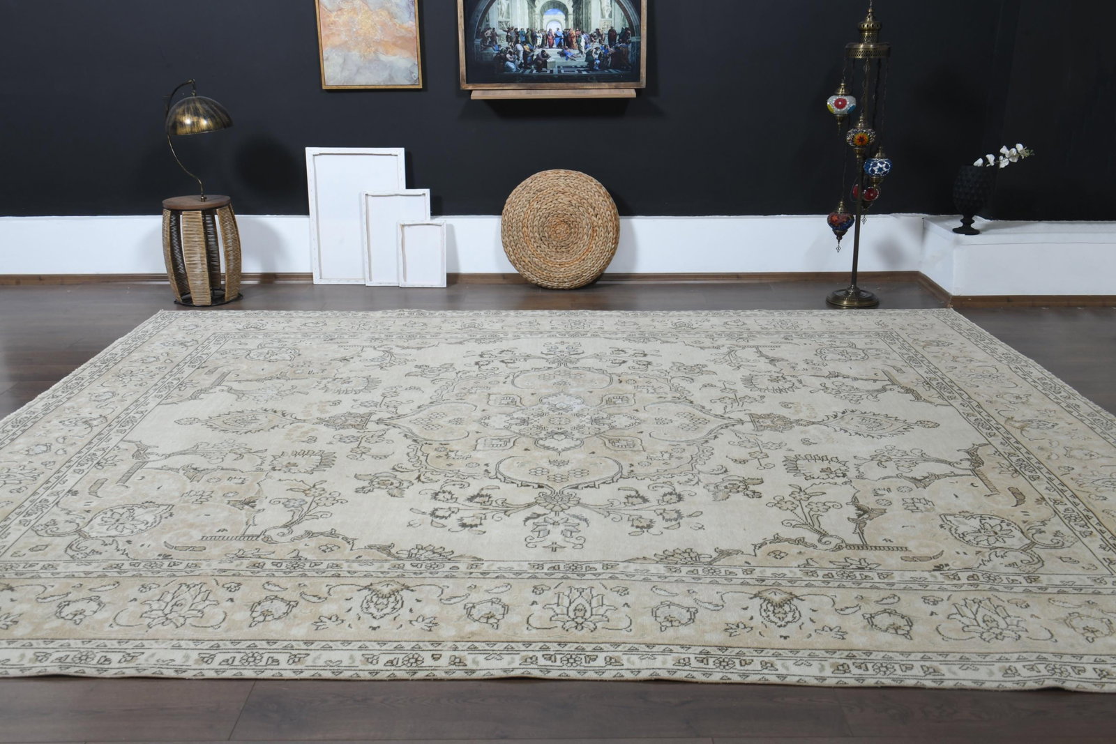 9'5x12'5 ft, OVERSIZED TURKISH RUG, Living Room Rug - 9
