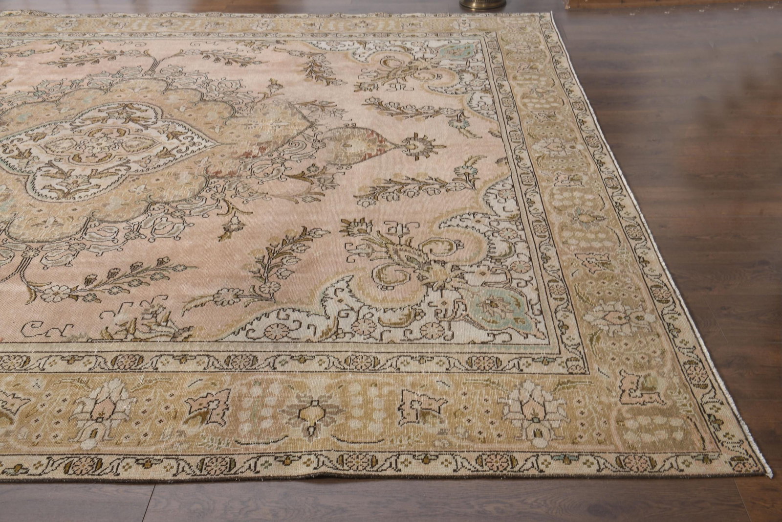 9'6x12'4 ft, OVERSIZED PERSIAN RUG, Orange Rug, 10x12 Large Area - 7