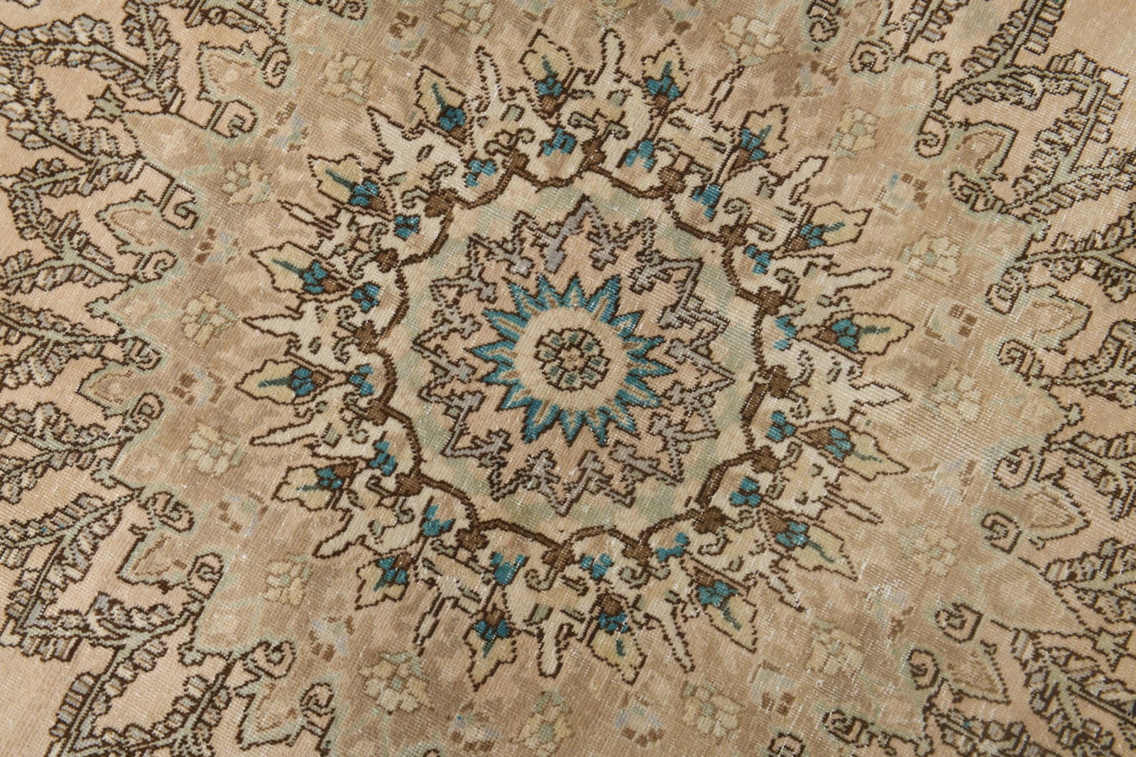 9'5x12'5 ft, ORANGE MINIMALIST RUG, Oversized Persian - 3