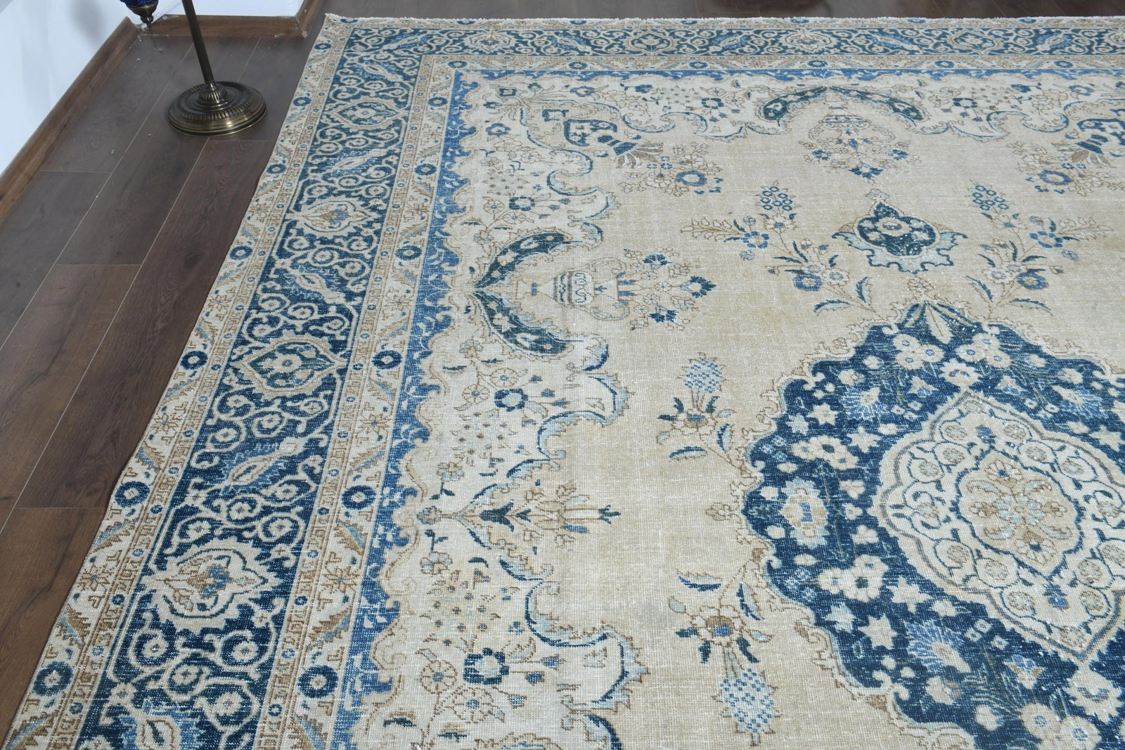 9'6x13'1 ft, BEIGE MINIMALIST RUG - 8