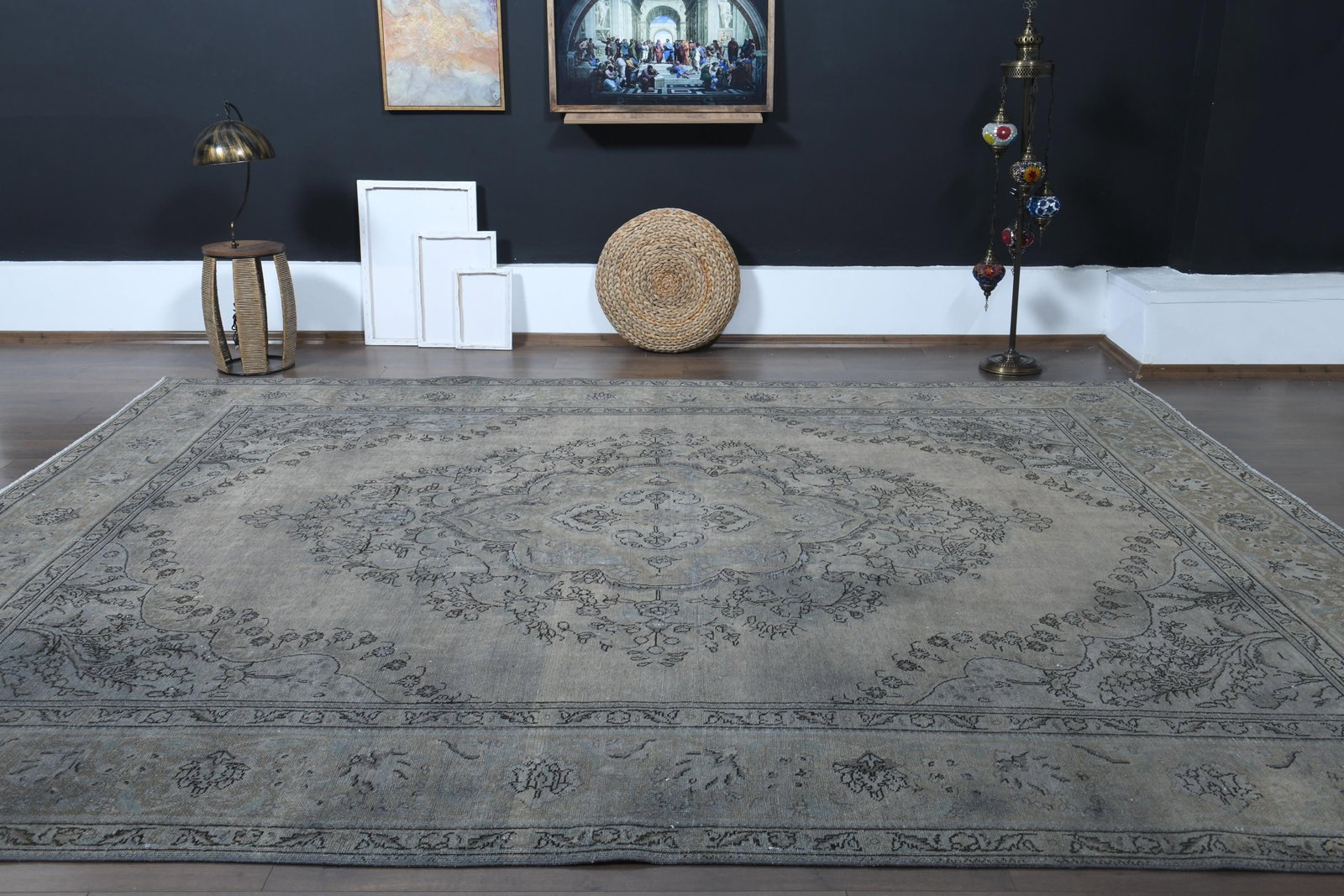 9'8x12'5 ft, PERSIAN MINIMALIST RUG - 9