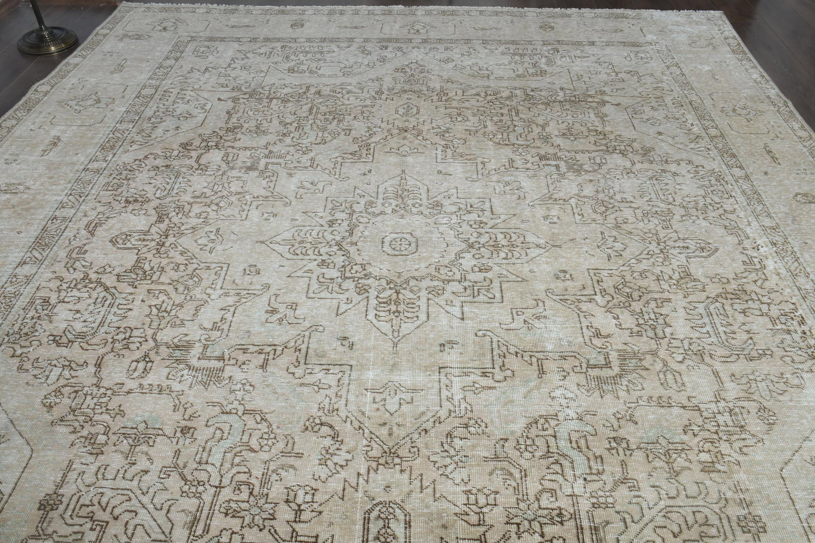 9'7x12'4 ft, NEUTRAL PERSIAN RUG - 2
