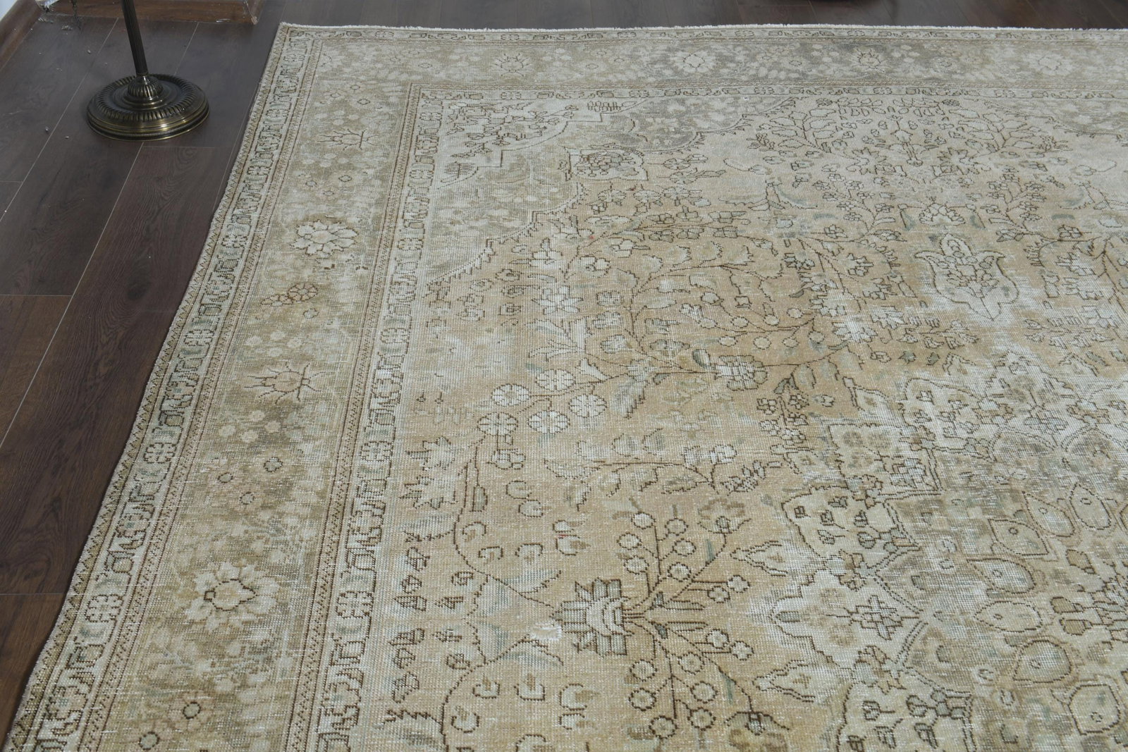 9'3x12'4 ft, VINTAGE PERSIAN RUG - 7