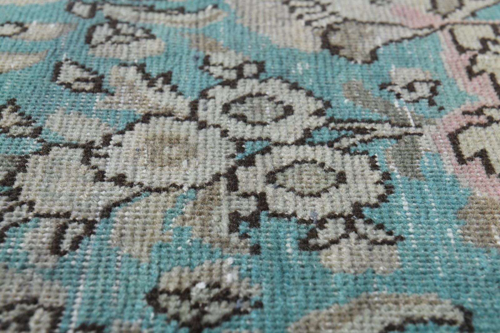 9.9x12.3 ft, LUXURY VINTAGE RUG, Handmade - 6