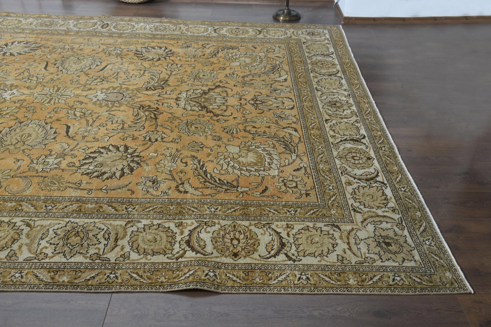 9'6x12'6 ft, OVERSIZED PERSIAN RUG, Orange - 3