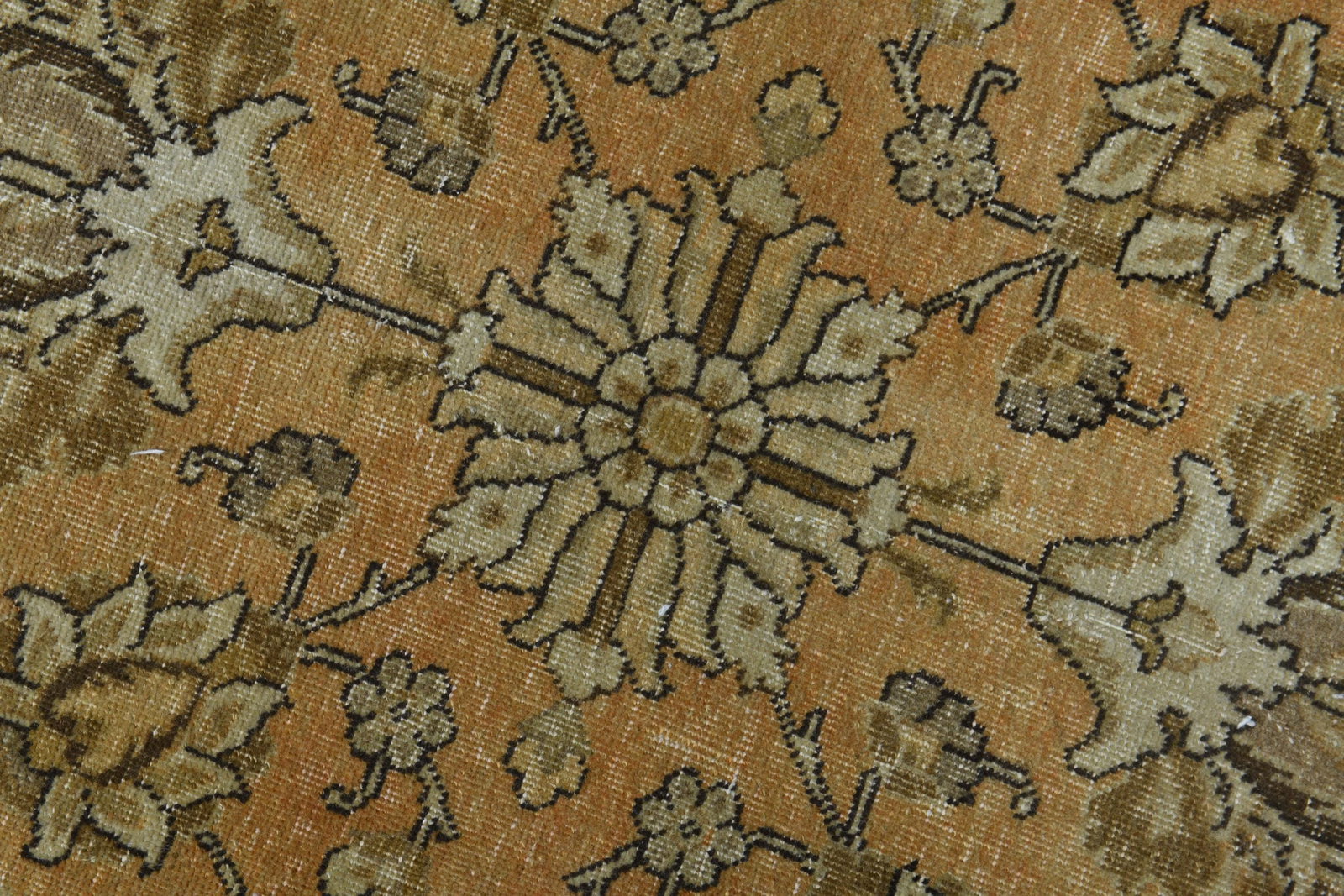 9'6x12'6 ft, OVERSIZED PERSIAN RUG, Orange - 4