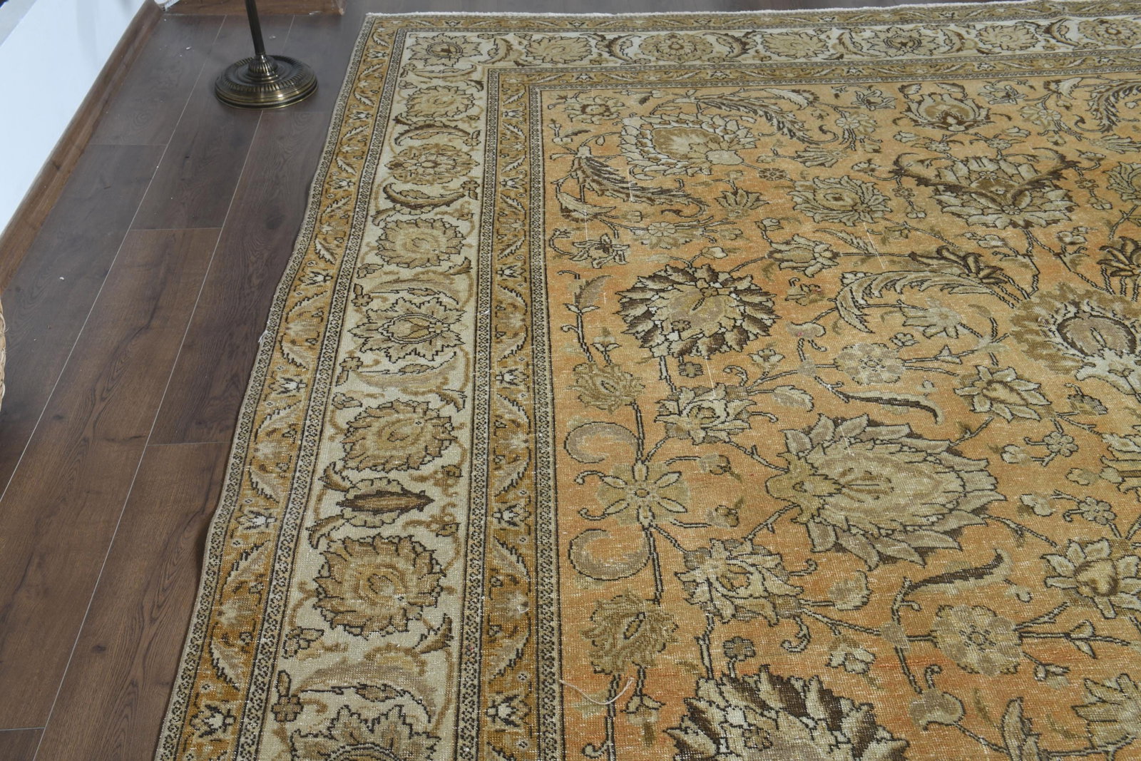 9'6x12'6 ft, OVERSIZED PERSIAN RUG, Orange - 7