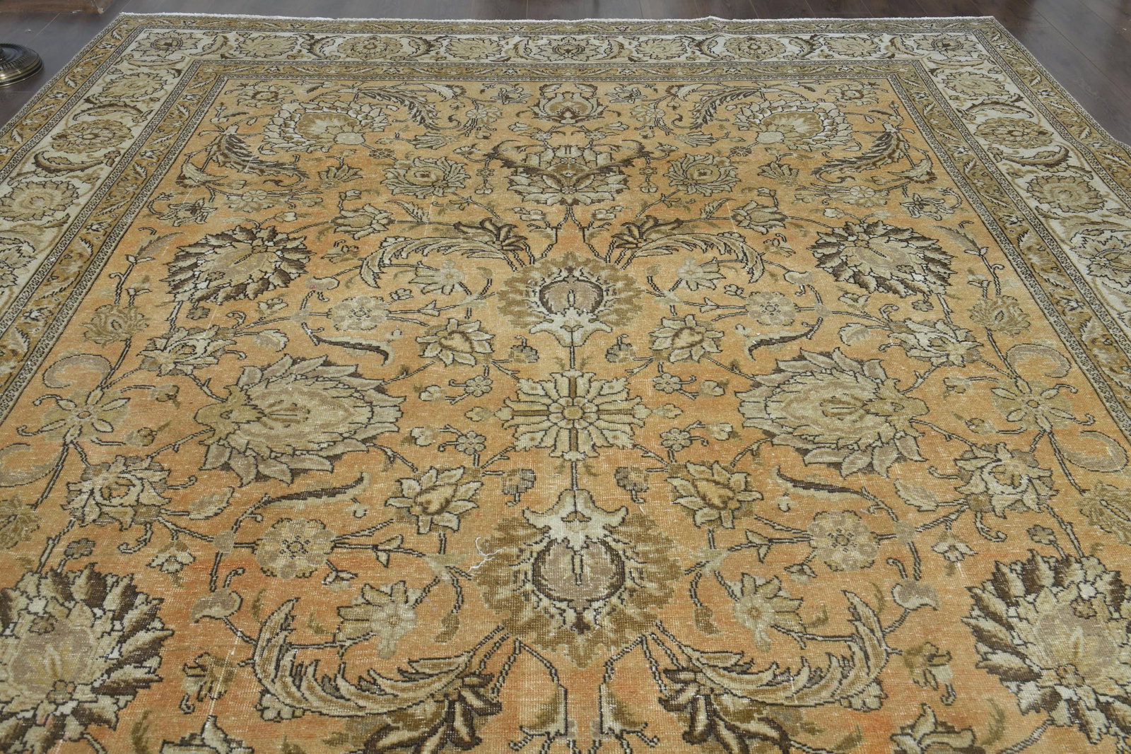 9'6x12'6 ft, OVERSIZED PERSIAN RUG, Orange - 8