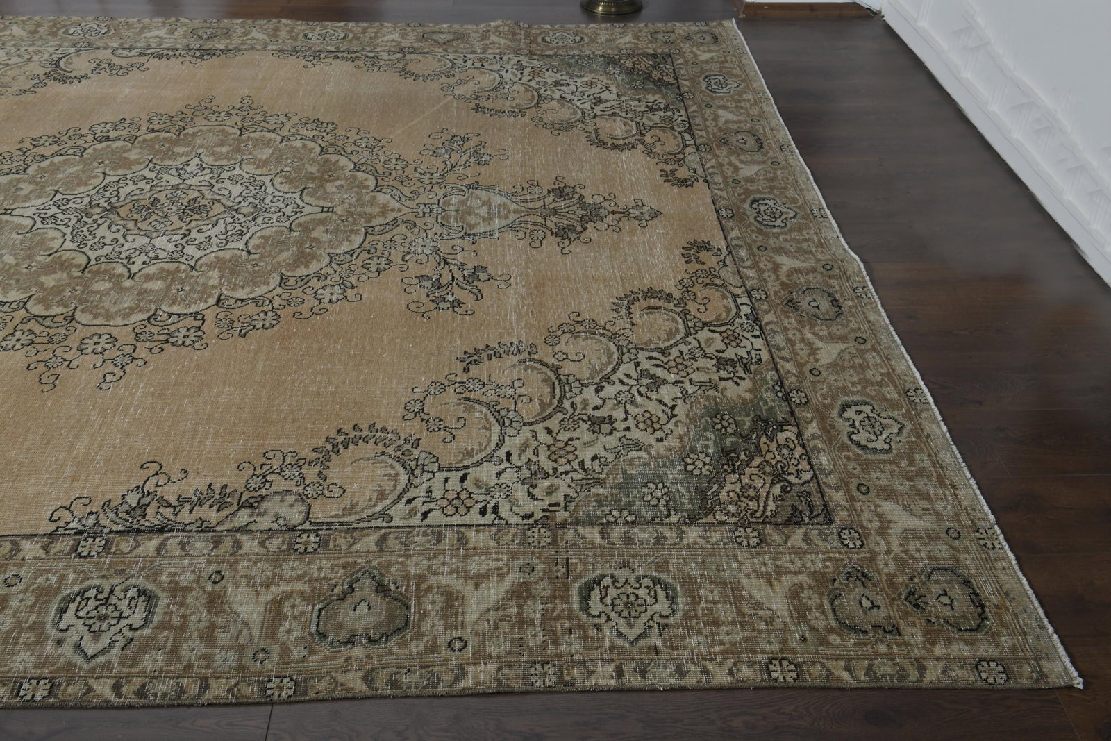 9'5x12'3 ft, ORANGE OVERSIZED RUG - 5